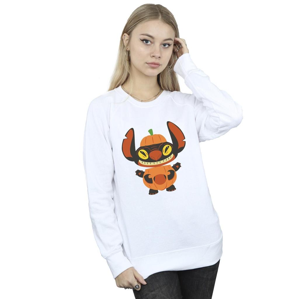Disney Womens/Ladies Lilo & Stitch Pumpkin Costume Sweatshirt