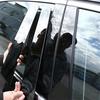 8Pcs Car Pillar Posts For Lincoln MKZ Keyless 2013 2014 2015 2016 2017 2018   DoorWindow Trim Cover BC Column Sticker