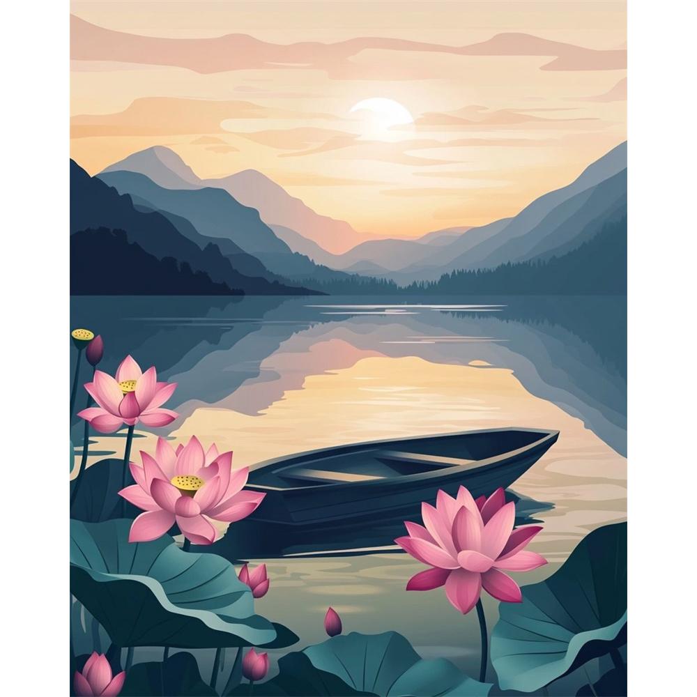 Алмазная живопись 5D Алмазная мозаика Пейзаж Природа Наборы Вышивка Алмазное искусство Наборы Искусство и ремесла Домашний декор