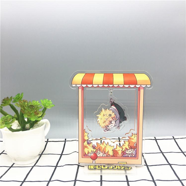 Игровая аниме-геройская академия, акриловая подставка для персонажей, брелок для ключей, акриловая подставка для фигурки, окрашенный декор стола, украшение, подарок