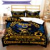 3Pcs Custom Name Warhammer 40K Bedding Set Duvet Cover Closure Includes 1Duvet Cover 2Pillowcases Soft And Comfortable For All Seasons