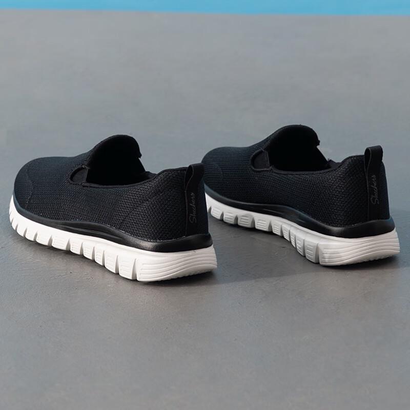 Skechers Женские черные кроссовки для ходьбы 100842-BKW