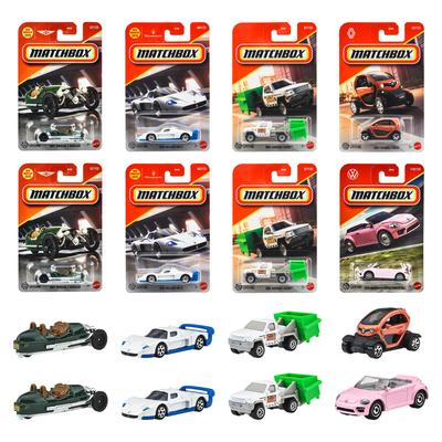 Matchbox Базовые машинки Ассортимент H Игрушка-транспорт Мини-коробка Возраст Машинки, Набор из 24 машинок, Набор, 3+, Многоцелевой, 98CH-30782