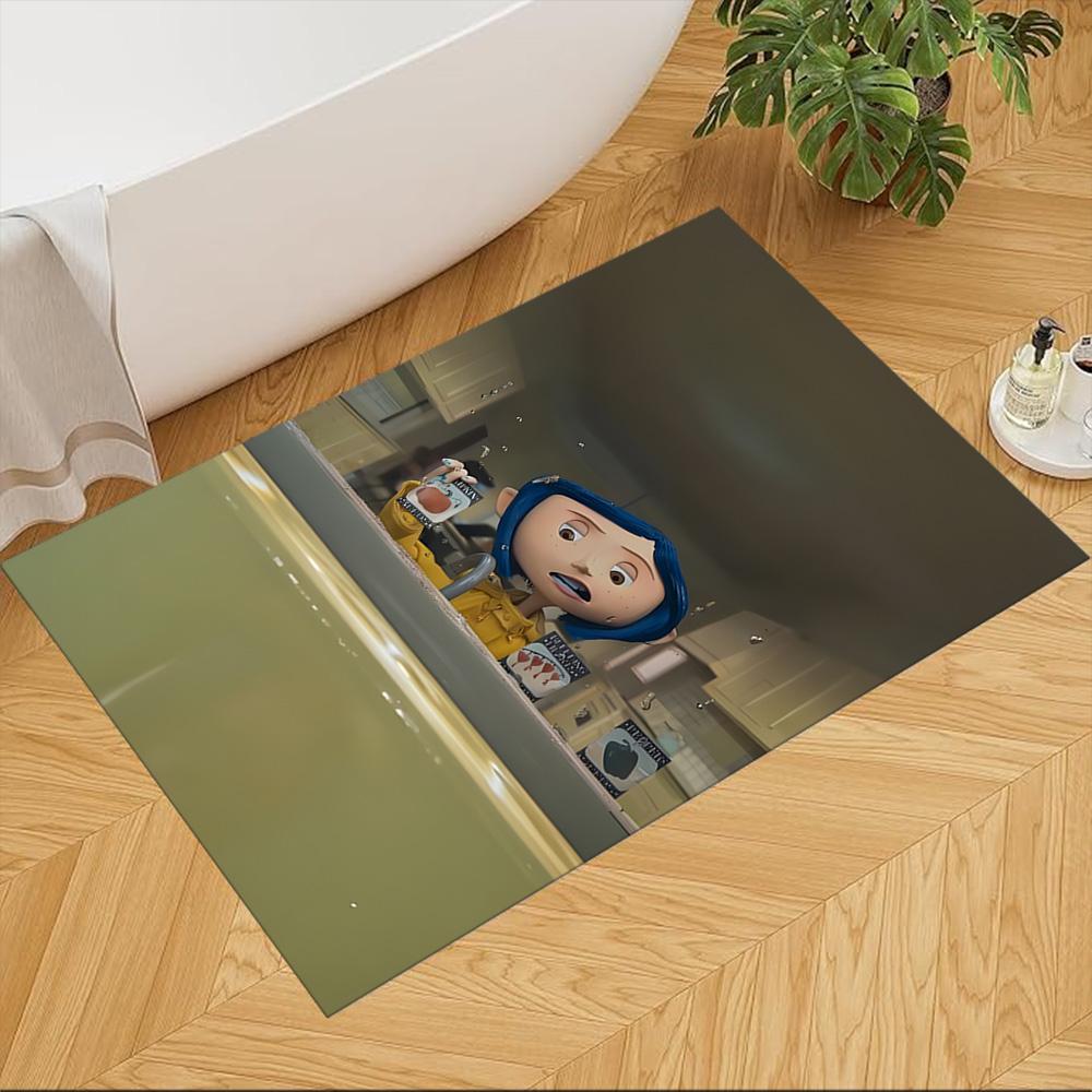 Mysterious World Of Coraline Non-Slip Home Carpet Design for Office Decor Living Room Bedroom Gift