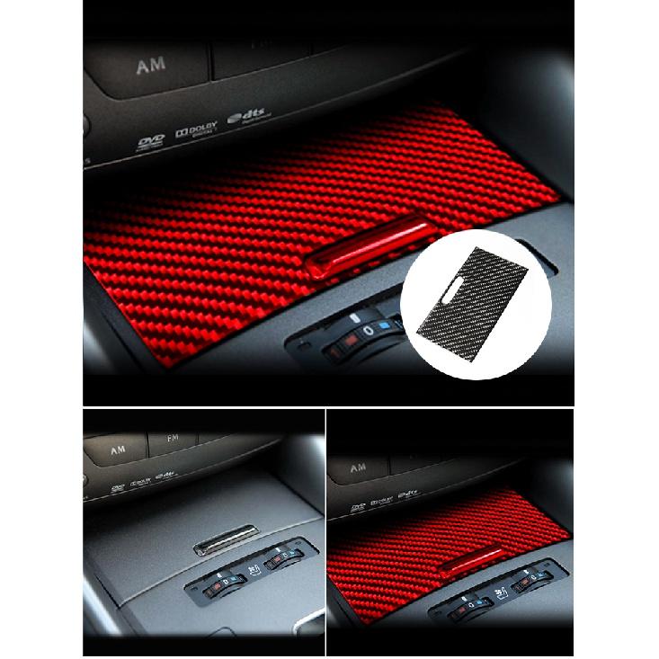 Для LEXUS IS250 300 350 2006-2012 автомобильные аксессуары интерьер из углеродного волокна Start Circle TRC Switch Wait красные наклейки