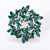 Crystal Garland Brooch Women's New Atmospheric Versatile Corsage Niche Design Sense Pin Suit Accessories
