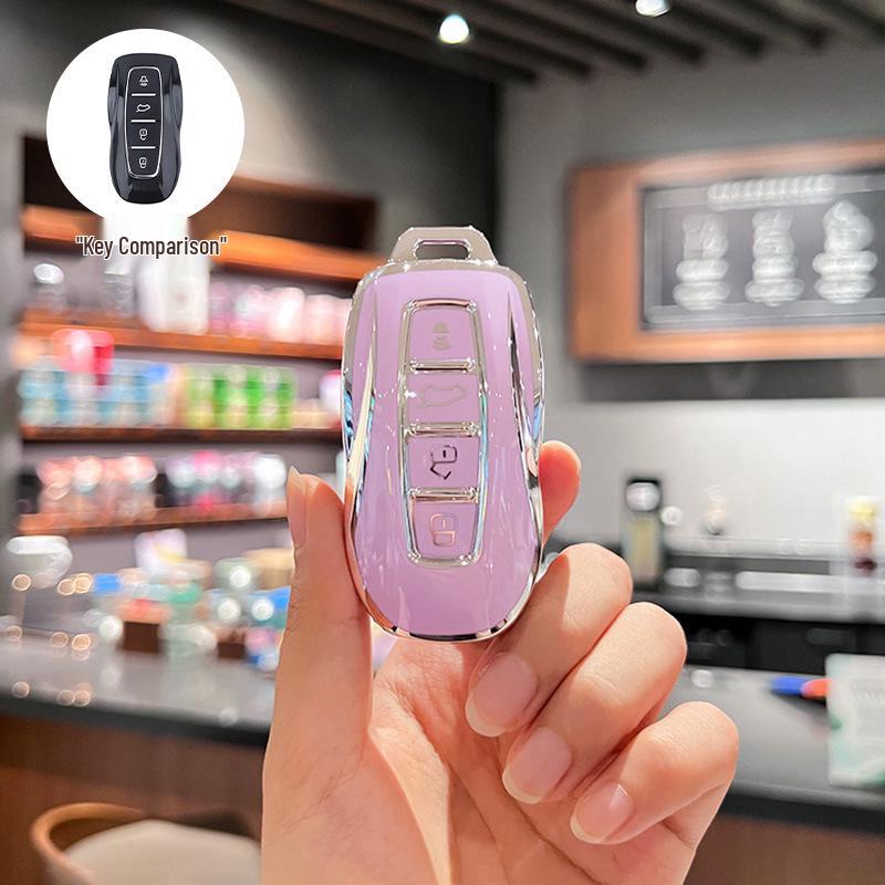 Compatible with Ford Luying Key Case: Luyingjie S/EV, Youqixia, Ranger Car Buckle E, Quan Shun High-Grade Shell.