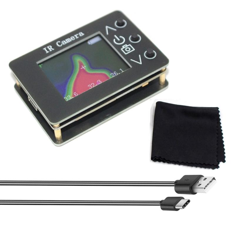 Mlx90640 Инфракрасный тепловизор Инфракрасный тепловой датчик Камера Датчик температуры Оснащен USB-диском