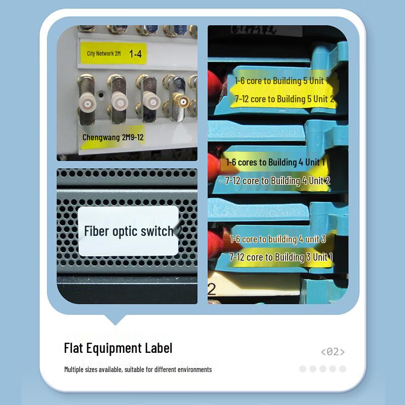 Jingchen B18 Self-Adhesive Cable Labels