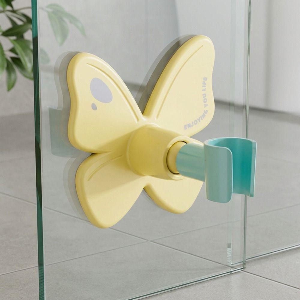 360° Adjustable Creative Shower Head Bracket Cartoon Shower Hanging Rack Restroom