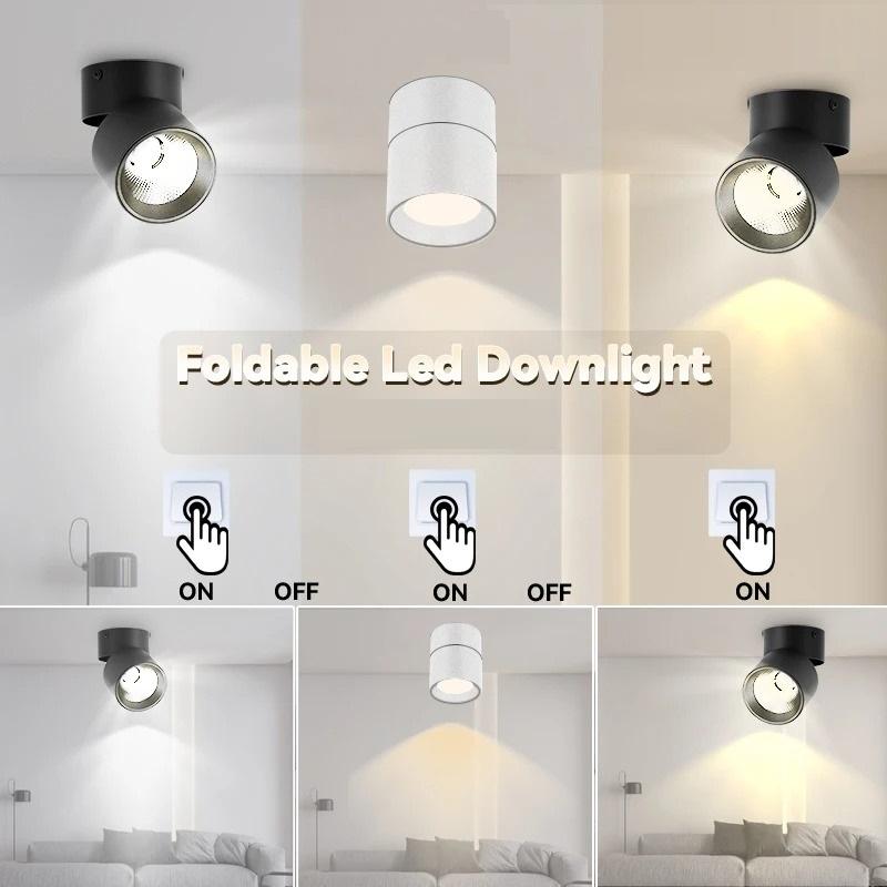 Modern Simple Ceiling Lights Mini Small LED Ceiling Lamp for Living Room Bedroom Kitchen Surface Mount Led Downlight Spot Light