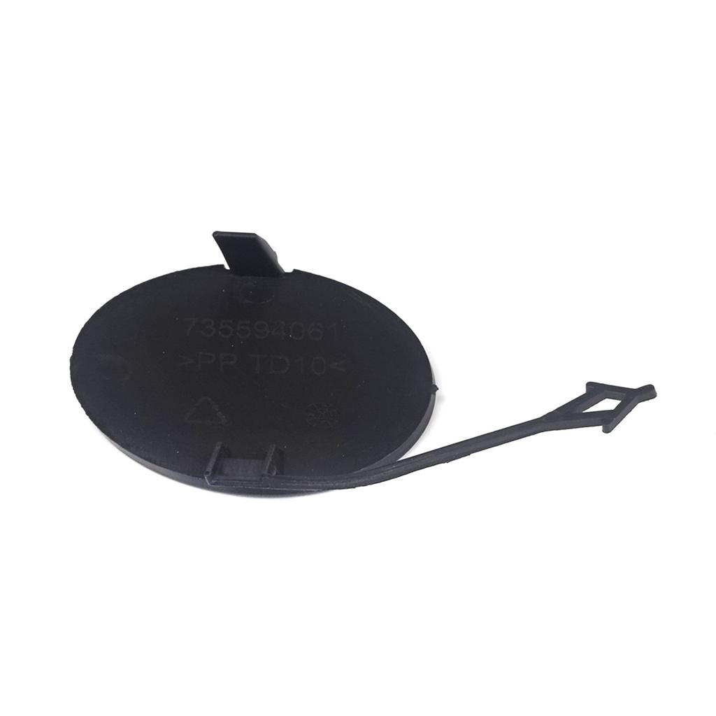 BSP967 Front Bumper Tow Eye Cover 735615289 for Fiat Doblo MK2  Generation Facelift 2015-2020 Made In Turkey Fast Handling