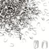 100piece Stainless Steel Bail Beads, Pendant Clasps, Necklace Connectors, DIY Jewelry Findings, Accessories For Handmade Crafting
