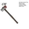 Escape Room Gear Plastic Fake Hammer Prop, Lightweight Sledge for Halloween Costume Role Play Tool Accessory, Spooky Faux Blood Weapon Cosplay, Scary