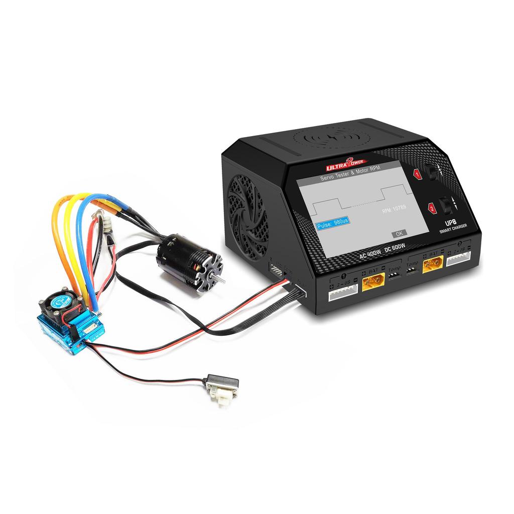 Двухканальное зарядное устройство для литиевых аккумуляторов UltraPower UP8 400 Вт