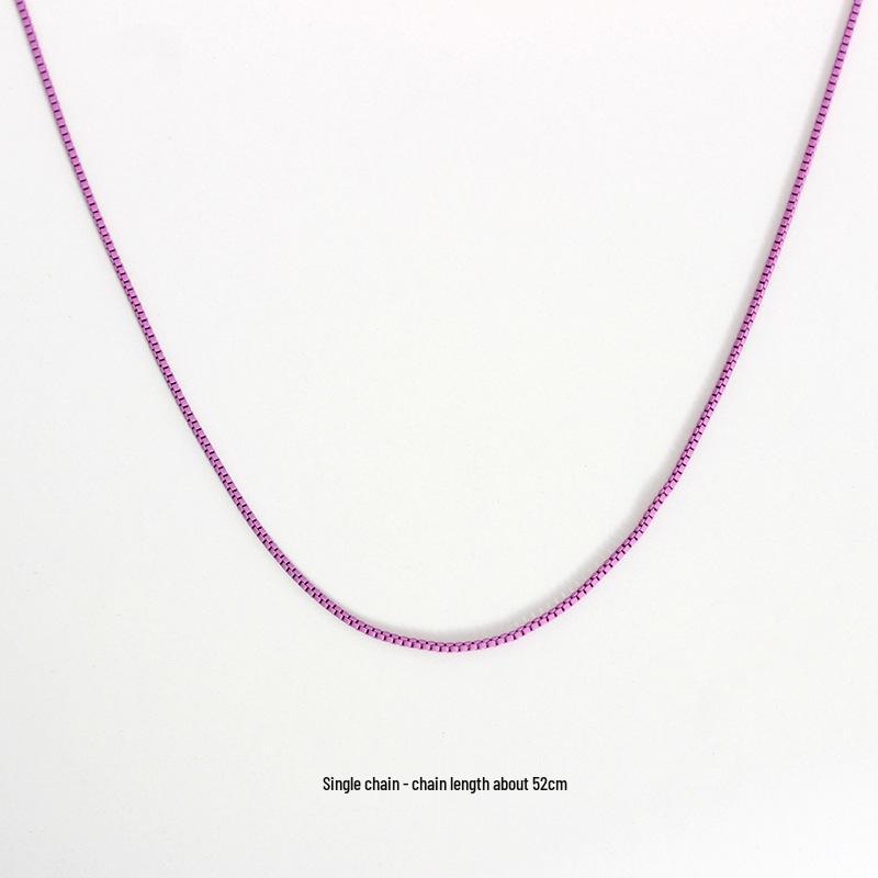 Европейское и американское ожерелье с подвеской в виде разноцветного мармеладного мишки в форме сердца с золотым покрытием для мужчин и женщин: Корейский горячий стиль