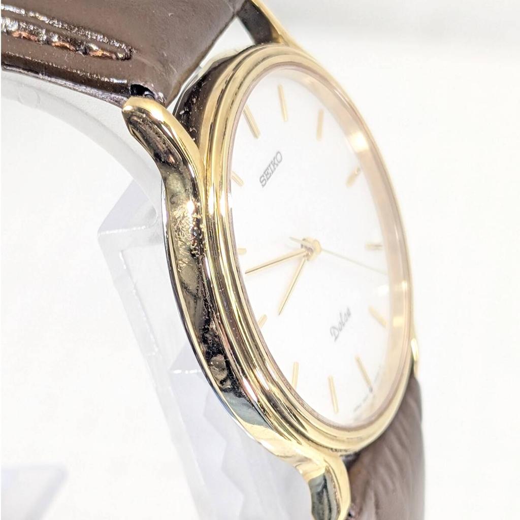 SEIKO Dolce Батарея и ремешок Рабочие мужские часы, Заменены, Состояние, X-07