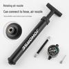 Portable Multi-Sport High-Pressure Inflator with Gauge & Ball Needles for Basketball, Football, Volleyball