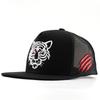 Adjustable Trucker Caps Tiger Embroidery Snapback Hats Fashion Baseball Cap  Unisex