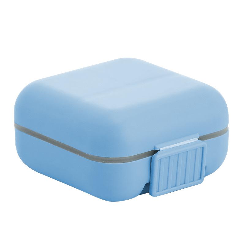 1PCS Portable Mini Moisture-proof Multi-purpose Storage Cell Sealed Home Medicine Box 5/8 Grids Organizer Container for Travel