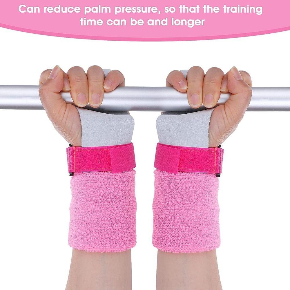 Регулируемые гимнастические ручки, поддержка запястья, ремешок для руки, многоцелевой детский набор напульсников для фитнеса