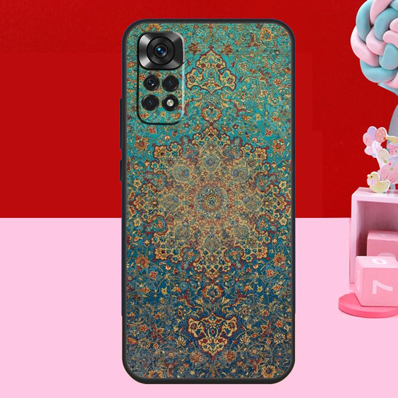Чехол в стиле персидского ковра для Xiaomi Redmi Note 11 10 12 13 14 Pro 11S 12S Redmi 15 C 14C 10C 12C 13C Мягкий чехол
