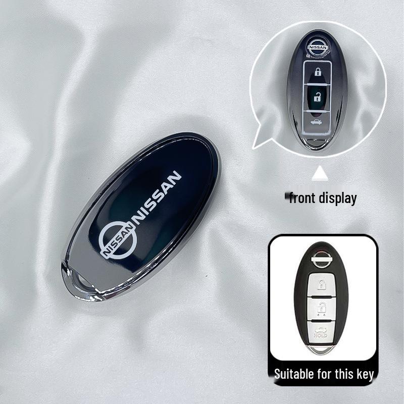 Nissan Key Covers: Compatible with X-Trail, Teana, Tiida, Terra, Murano, Sylphy, Qashqai, and Other Models.