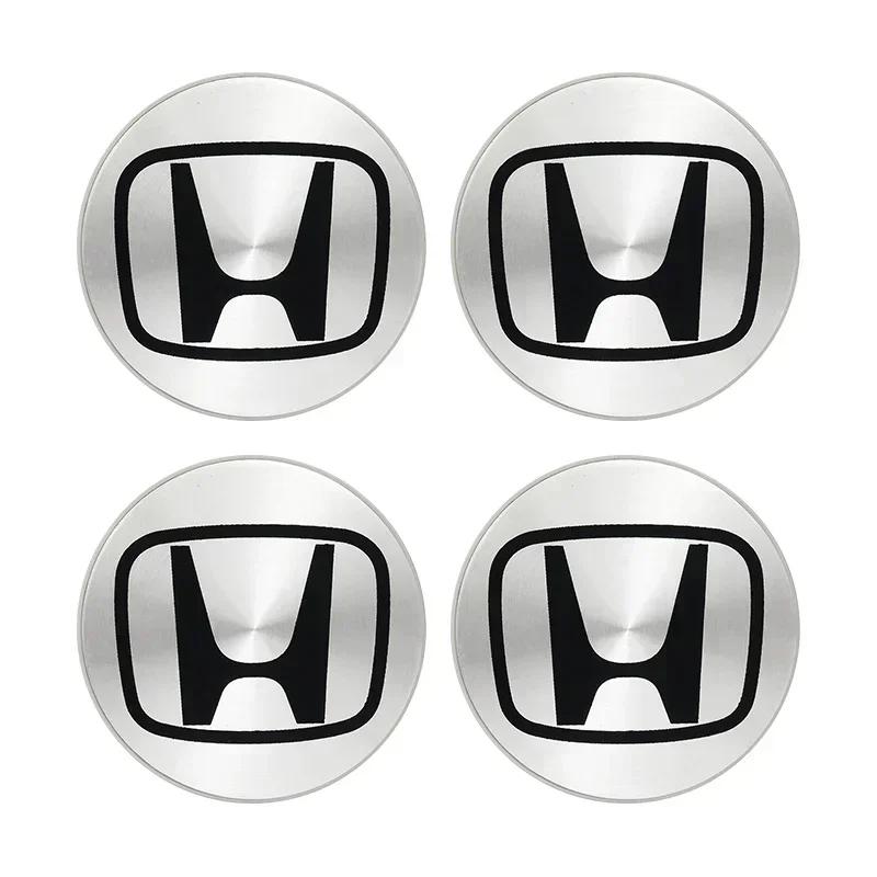 4pcs 58mm 69mm Car Wheel Center Hub Caps Cover For Honda Civic Fit Jazz Accord CRV HRV City Odyssey Passport Pilot Vezel Insight DS5