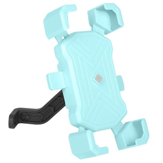 Держатель для телефона на велосипеде Противоударный фиксатор с нескользящим зажимом с четырьмя когтями Крепление для мобильного телефона на электрическом велосипеде Навигационный кронштейн