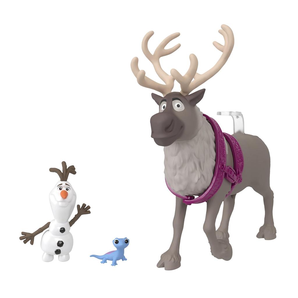 Mattel Набор персонажей Disney Холодное Сердце Игровой набор для кукольного домика Включает 3 мини-куклы и 1 Олафа Возраст HLX05 Переодевание и (Мини-куклы) - Переодевание & - - 3+ -