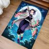 1pc Demon Slayer Shinobu Kocho Print Area Rug - Soft,Washable Non-Slip Indoor Mat for Office Chairs,Living Room,Home Office Decorative Rug