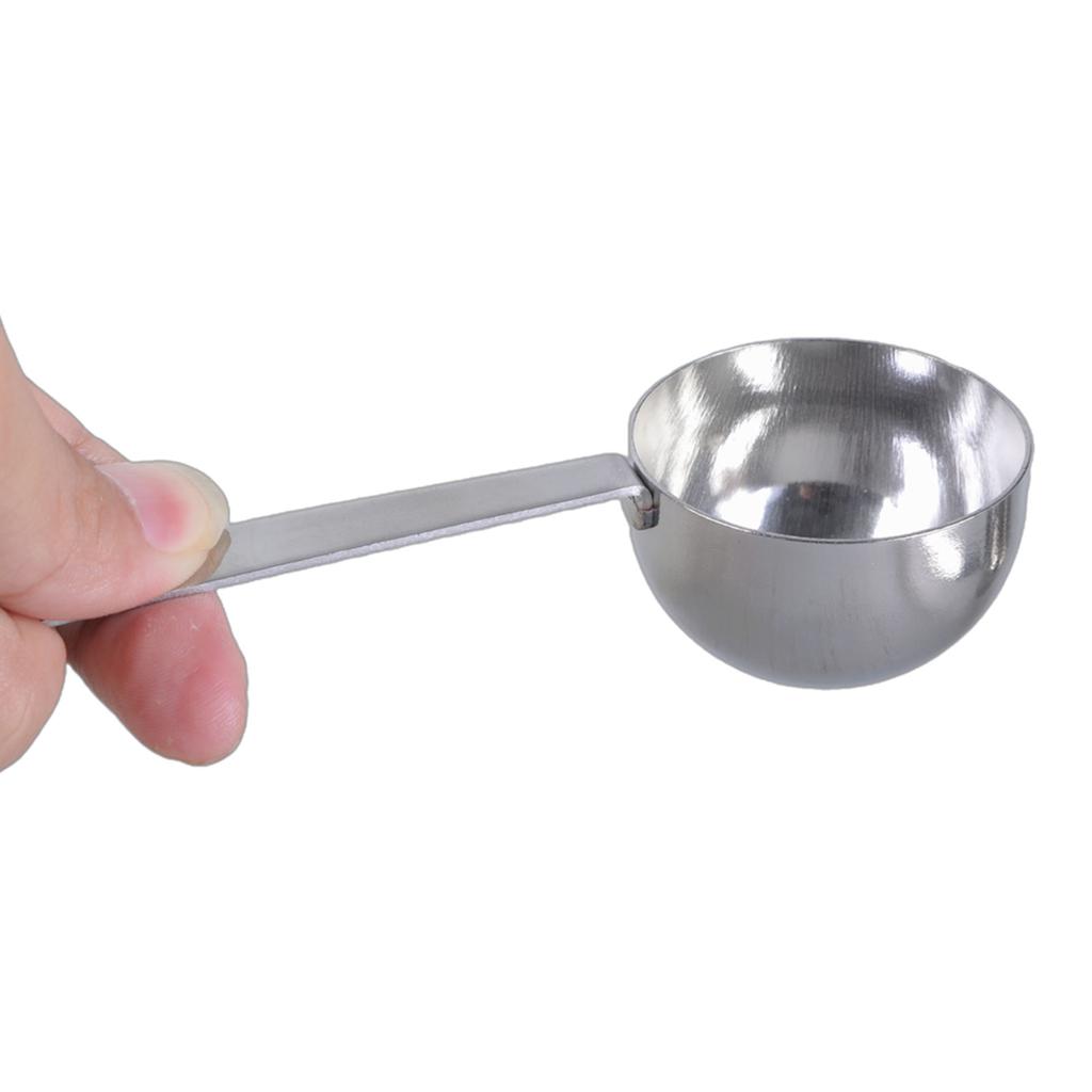 2PCS 304Stainless Steel Tablespoon Measuring Spoon with Long Handle Measuring Utensils for Grinding Coffee and Baking