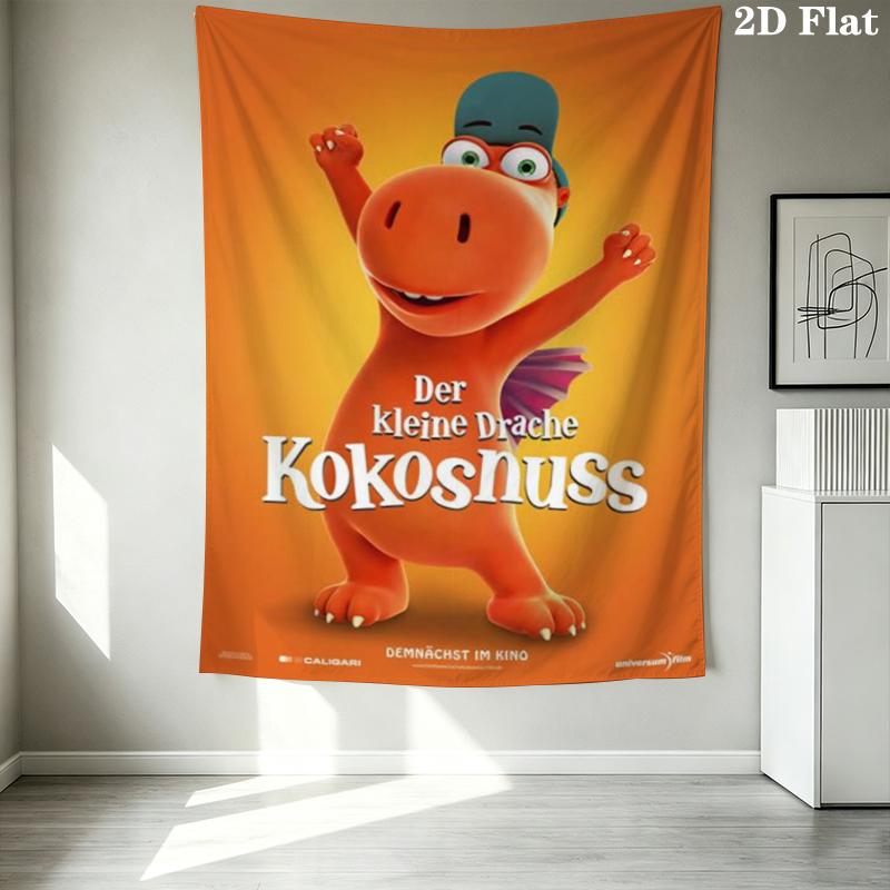 Kokosnuss Wall Tapestry Aesthetic Wall Hanging Printed Fabric Blanket Decorative Tapestries For Bedroom Living Room Home Decor