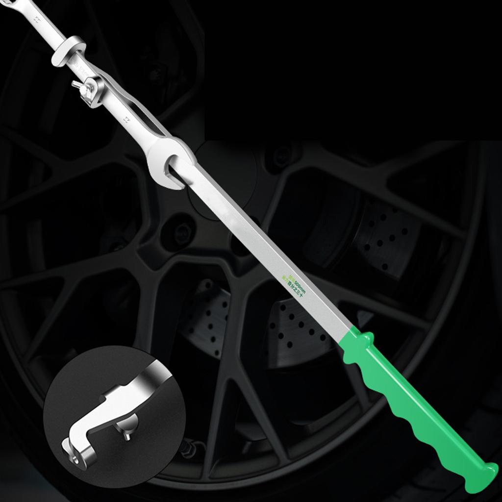 Long Wrench Extension Tool Bar Wrench Spanner Extender Torque Adapter for Enhances Leverages and Automotive Repair Tool