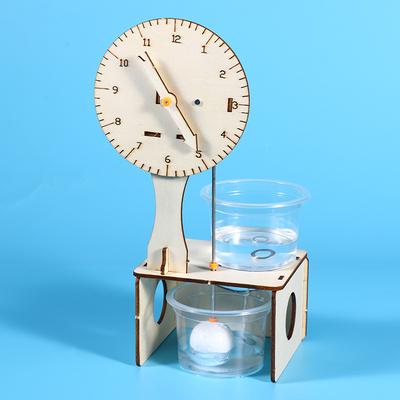 Гидродинамические часы Детская научная игрушка STEM Технология Гаджет Деревянный набор по физике Образовательные игрушки для детей Обучающая игрушка