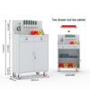 Heavy-Duty Metal Tool Storage Cabinet for Workshop and Garage.
