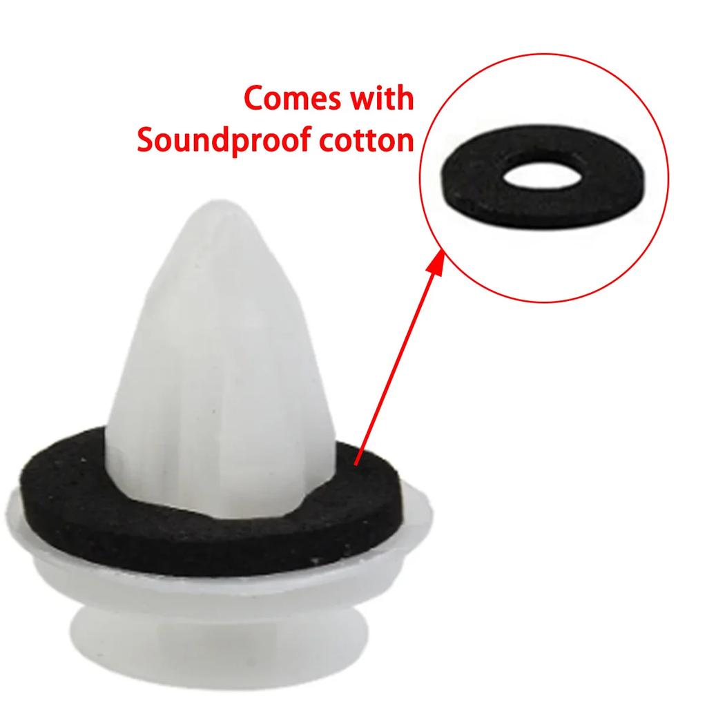 100/200pcs Nylon Retaining Clip Plastic Car Door Panel Fastener Clips Bumper Door Buckle  Universal Screw Clips Car Accessories