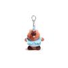 Clothes Wearing Groundhog Hats Cartoon Plush Keychain Daily Use Pendant Gifts