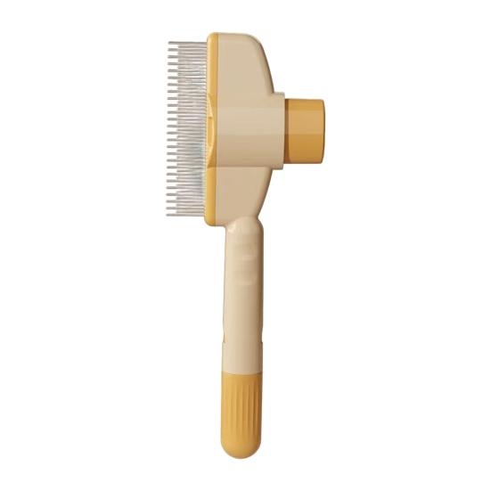 Расческа для питомцев Самоочищающаяся пуходерка Собака Кошка Груминг Инструмент для распутывания питомцев