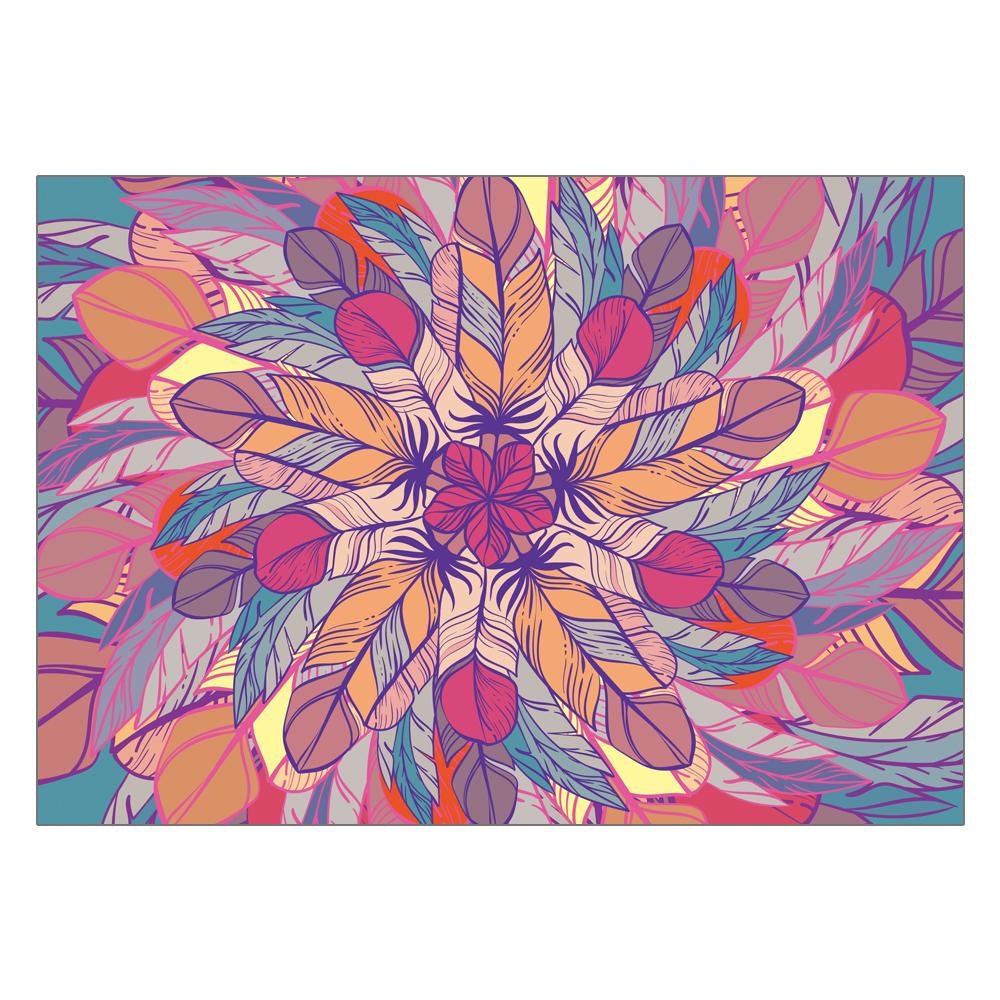 Нескользящий коврик для ванной, мягкий ковер для декора гостиной, спальни, ковер для детской комнаты, ковер в стиле бохо с рисунком мандалы