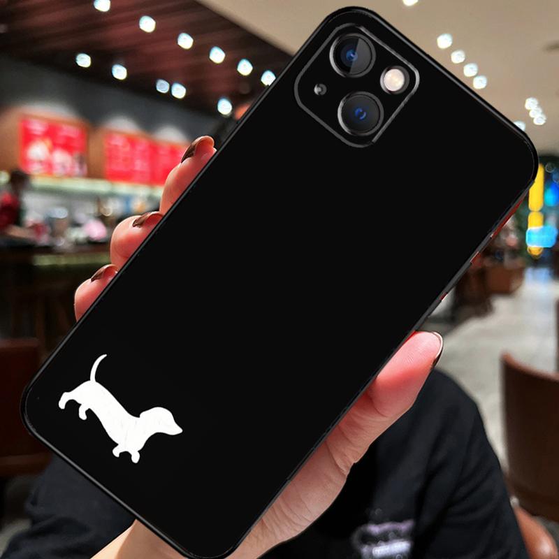 Такса Такса Такса Собака Для iPhone 12 11 14 13 Pro Max Mini XS Max XR X SE 2020 6S 7 8 Plus Чехол Задняя крышка телефона