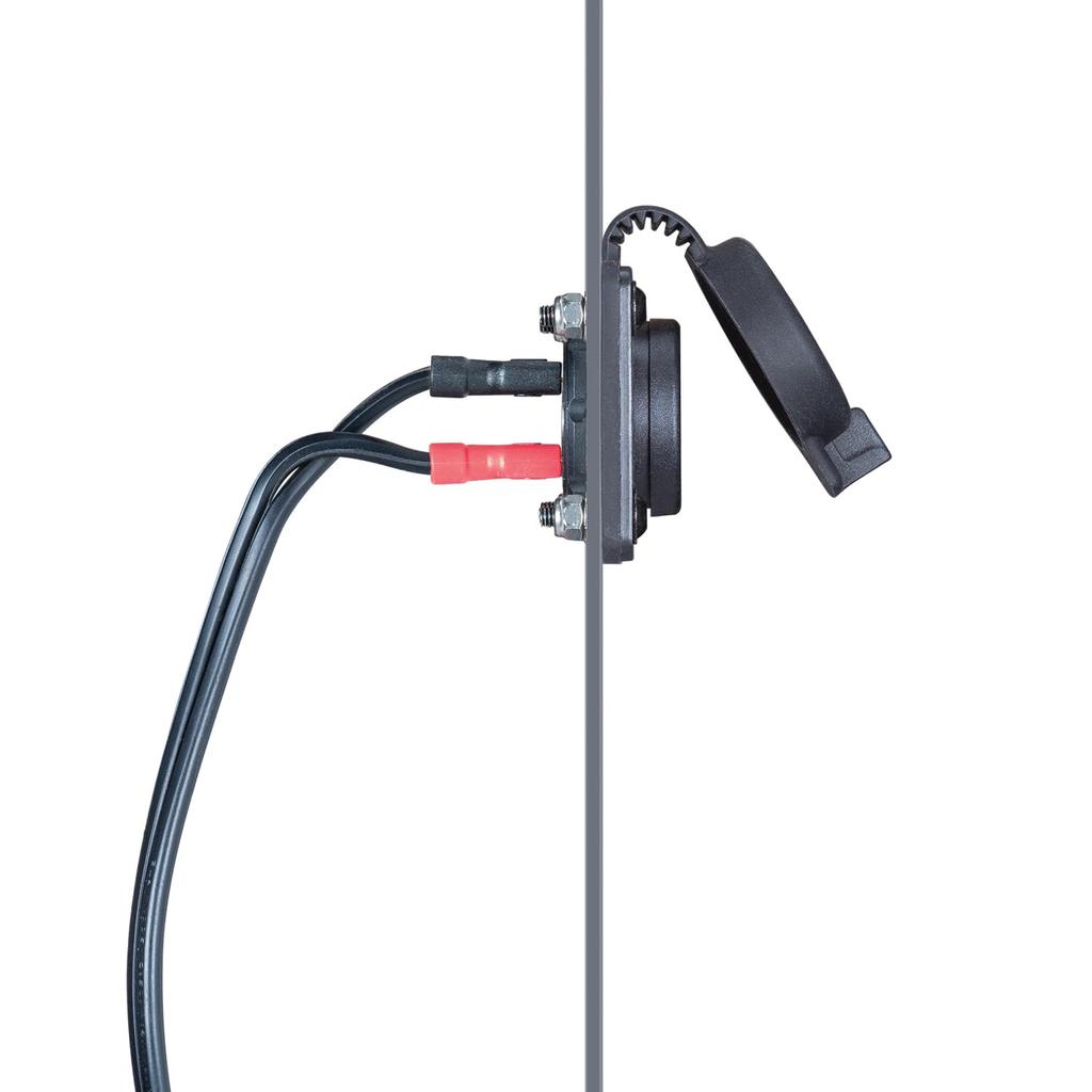 TecMATE Optimate O97P - Магнитный порт OptiMate для боковой части автомобиля (MagCode® ) к боковому круглому клеммному кабелю автомобиля