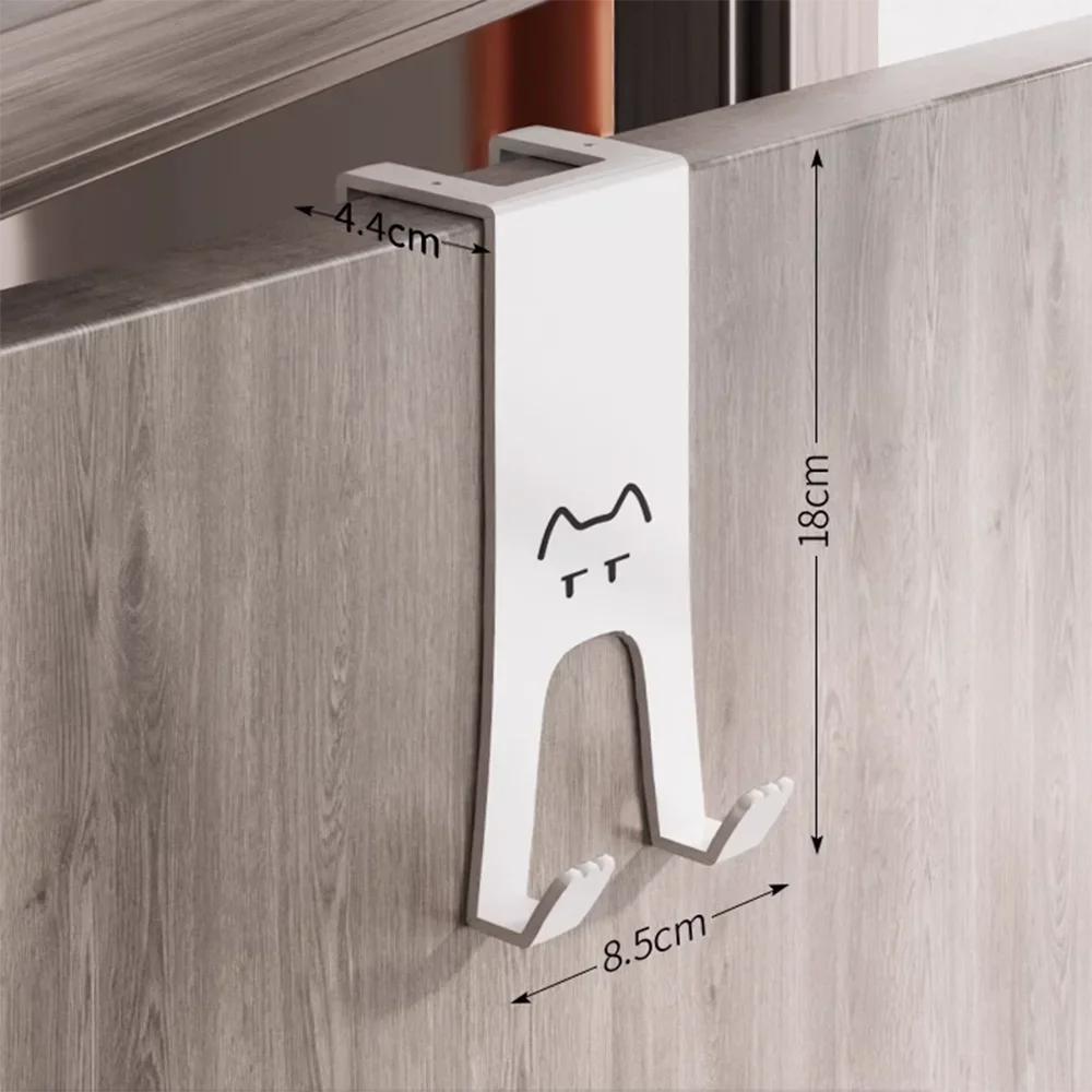 Отдельные небольшие вешалки для дверей Крючки для дверей без отверстий Стеллажи для хранения Дверцы кухонных шкафов Головные уборы Настенные вешалки для пальто