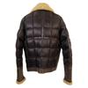Moncler REALMONT Boa Mouton/Down Switching Jacket 6 BrownUsed