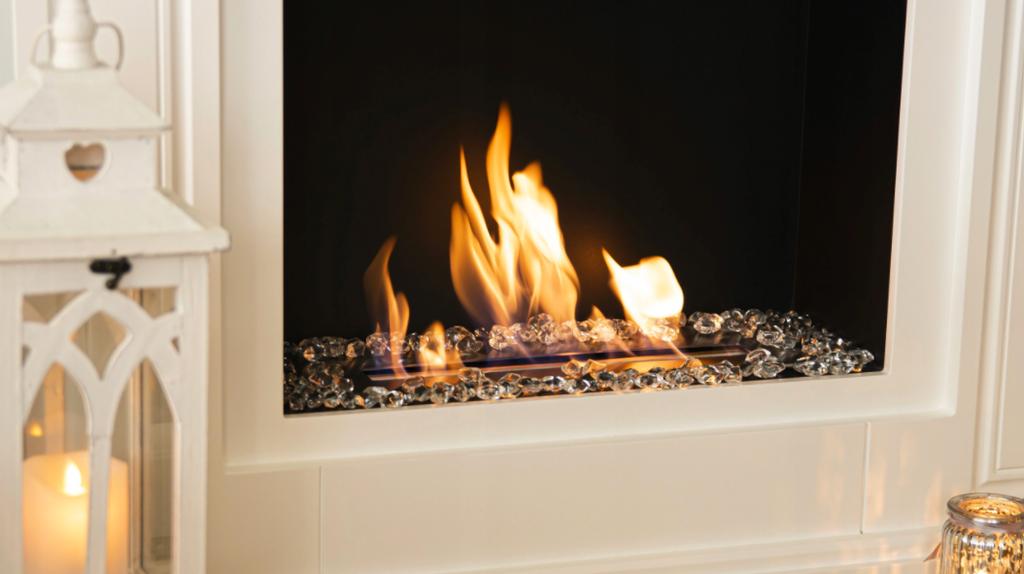 Portal Bioethanol fireplace MARCH TÜV set