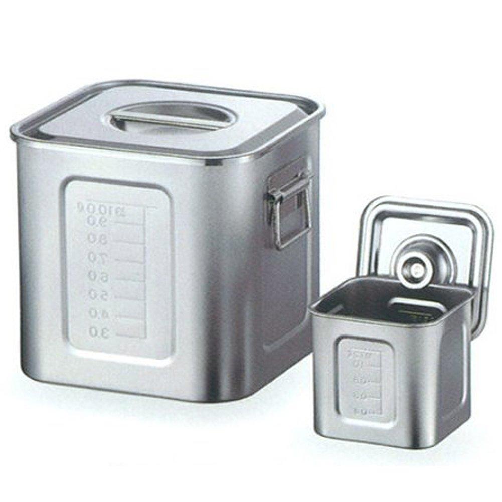 Akagawaware Seisakusho AG Квадратная кухонная кастрюля с весами 27см 21-0 (рука включена)