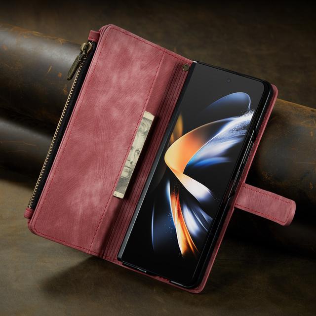 Anti -Knock Full Protection Leather Cover Case For Samsung Galaxy Z Fold 4 Fold3 Fold4 Fold 3 5g S23 Ultra S22 Plus S21 S20 Fe