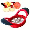 Stainless Steel Cut Apple To Core Slicer Household Large Plastic Handle Press Fruit To Seed Separator Creative Fruit Tools
