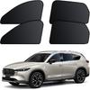 ZATOOTO Автомобильные шторки для окон CX-5 2017-2024, 4 шт. Магнитные чехлы на окна автомобиля - 100% Блокировка света, Защита от посторонних глаз, Боковые шторки от солнца для детей