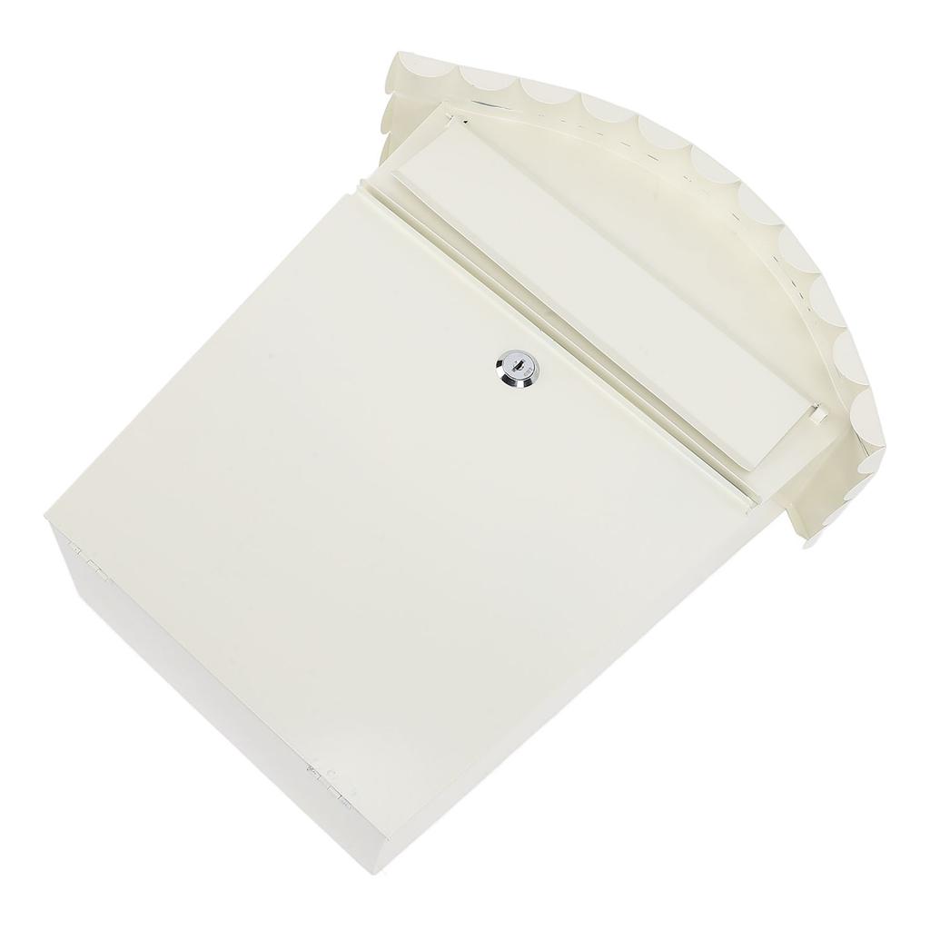 Железный почтовый ящик винтажный непромокаемый почтовый ящик декоративный домашний офисный стол украшение с замком для